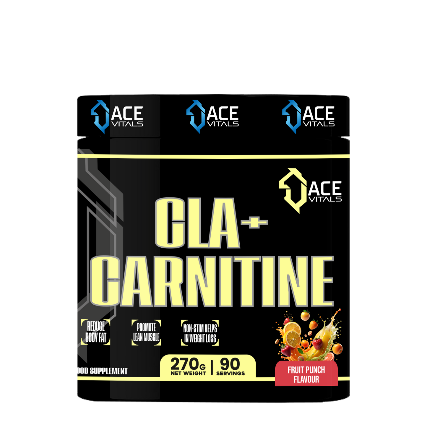Ace Vitals CLA Plus Carnitine- 270gm