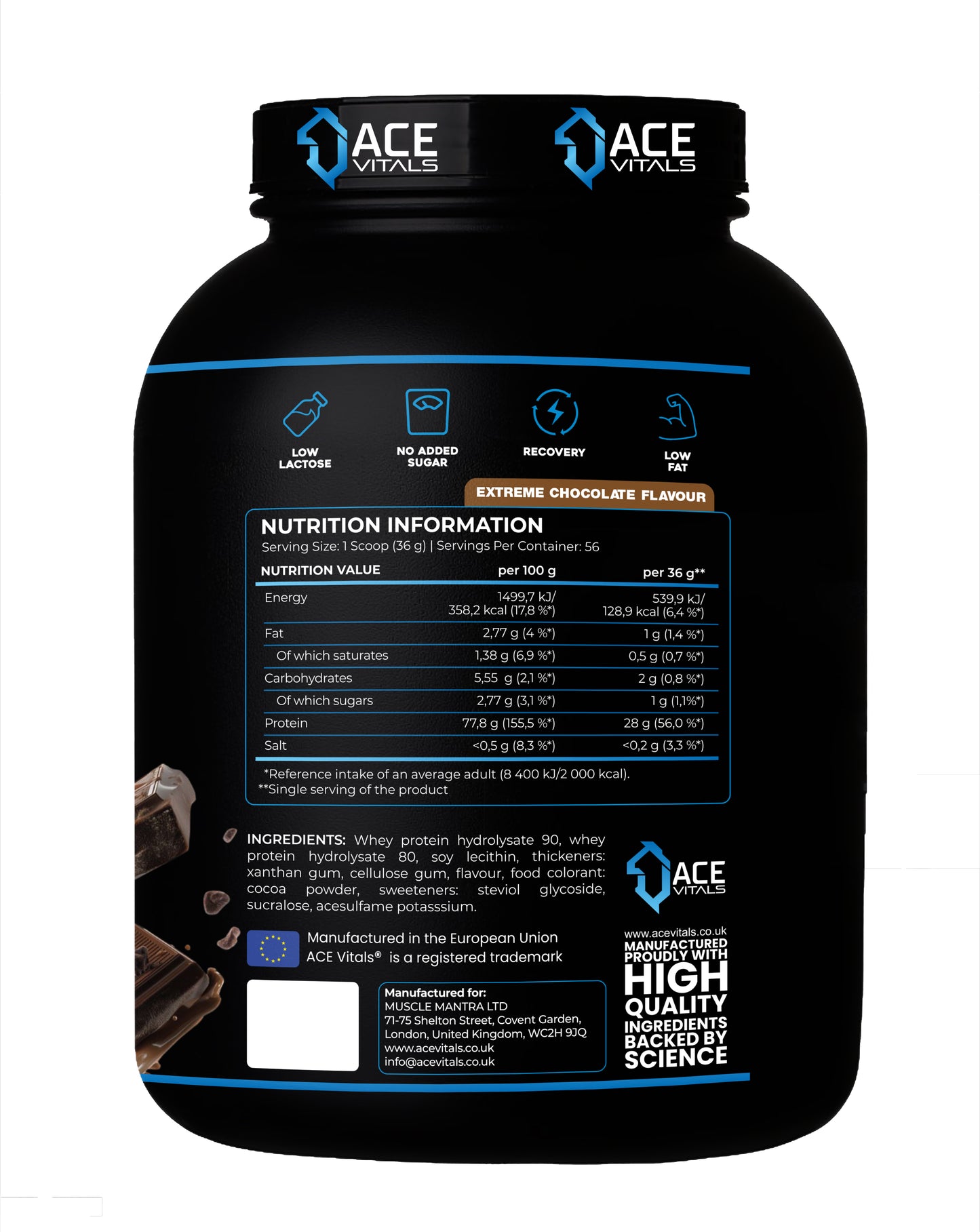 Ace Vitals Whey Protein