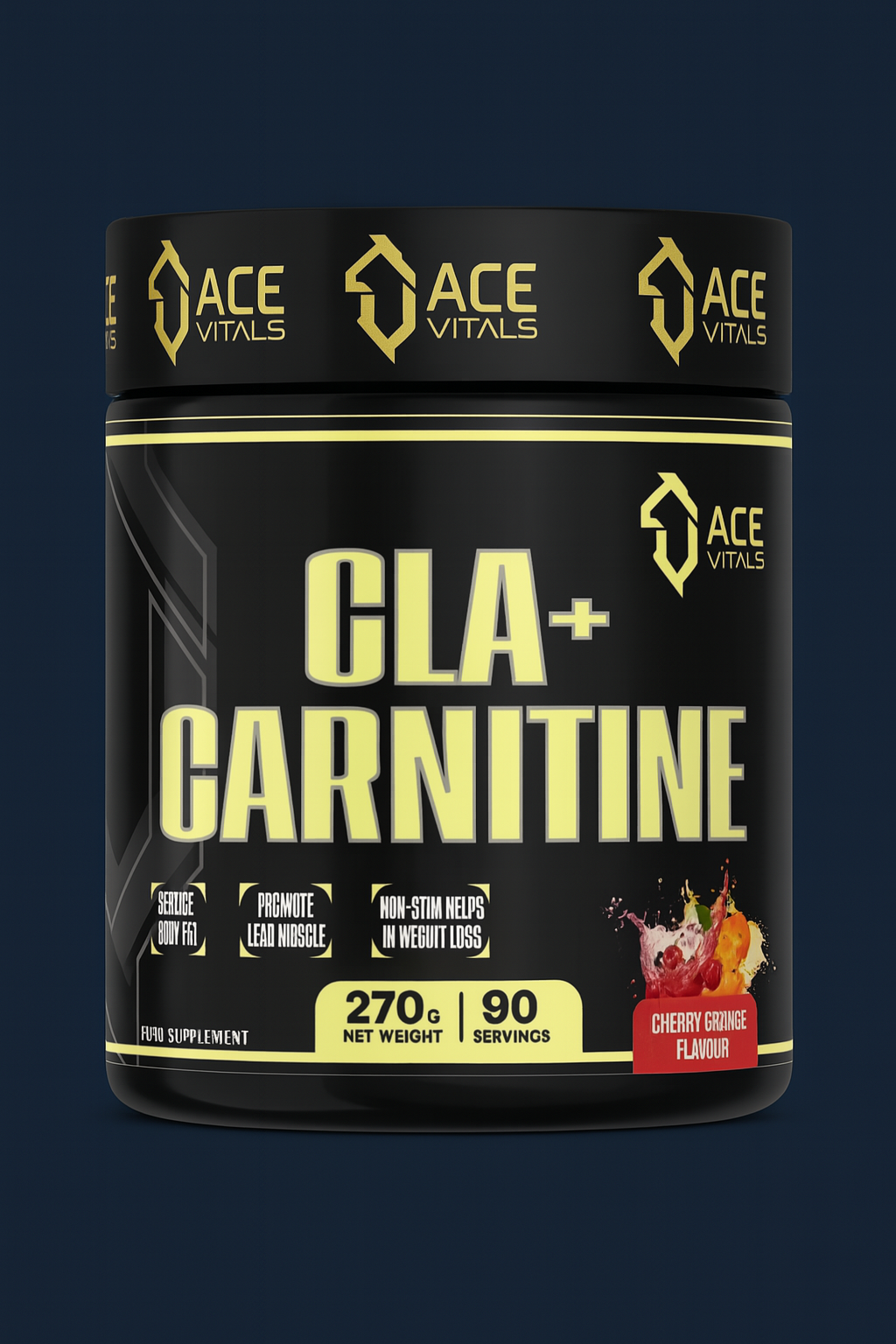 Ace Vitals CLA Plus Carnitine- 270gm