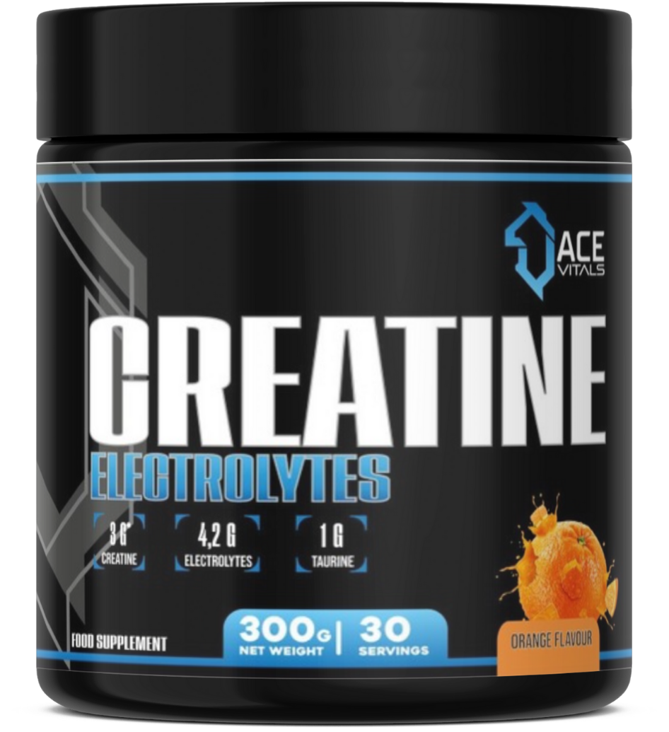 Ace Vitals Creatine Monohydrate plus Electrolytes- 300gm