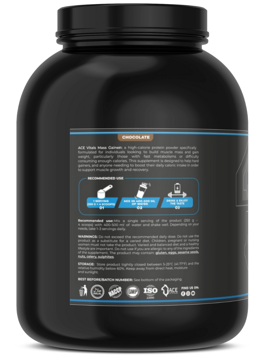 Ace Vitals Mass Gainer 3.5Kg
