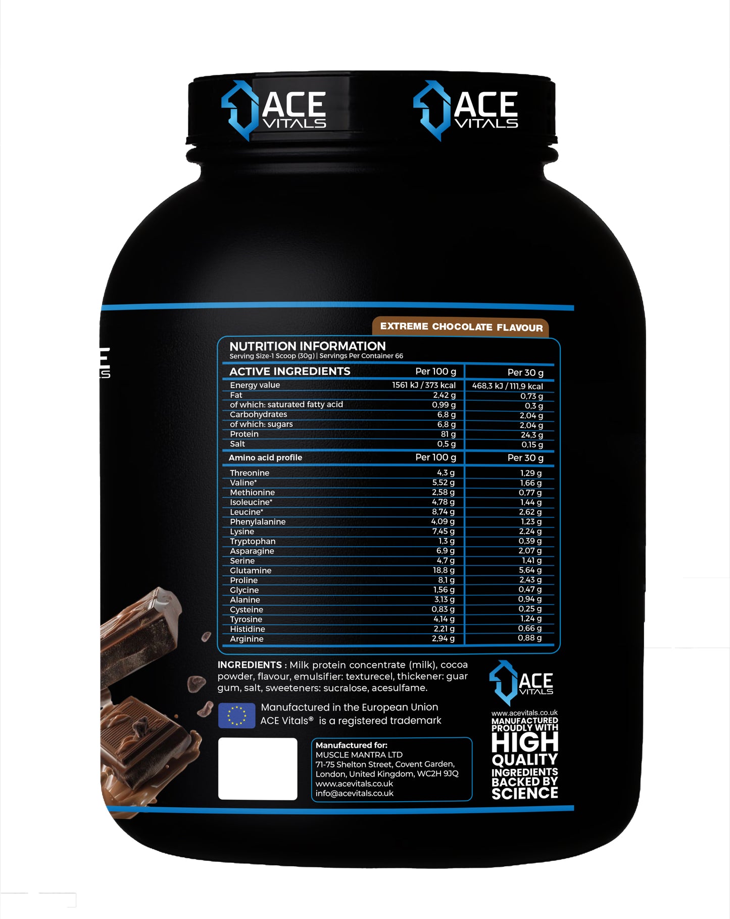 Ace Vitals Caesin