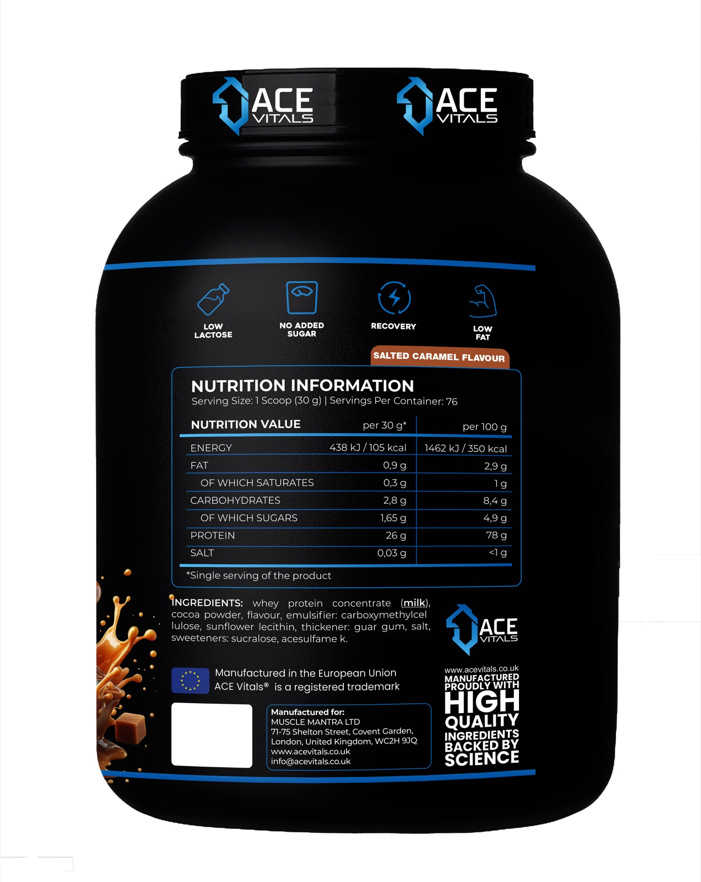 Ace Vitals Whey Protein