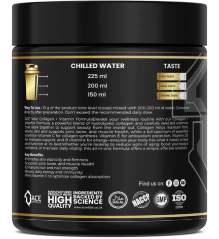 Ace Vitals Collagene Plus Vitamin Formula