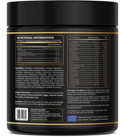 Ace Vitals Collagene Plus Vitamin Formula
